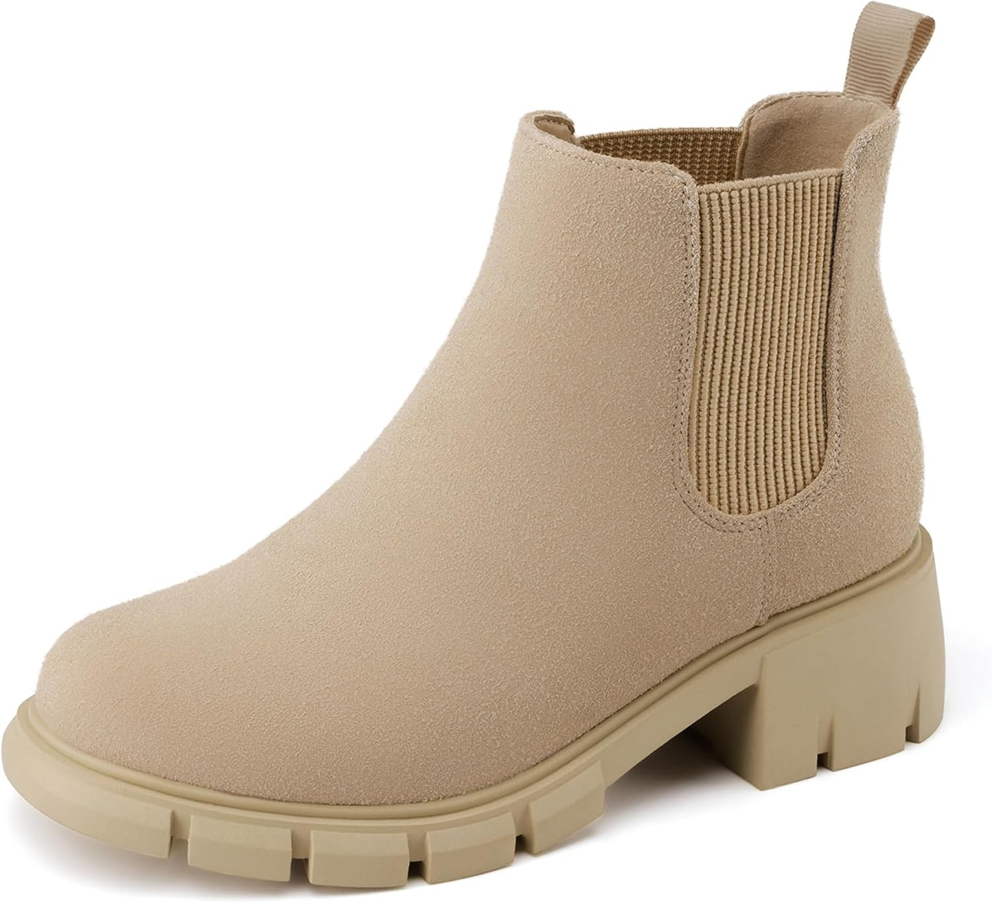 Athlefit Girls Ankle Boots for Kids - Comfortable Slip On Style