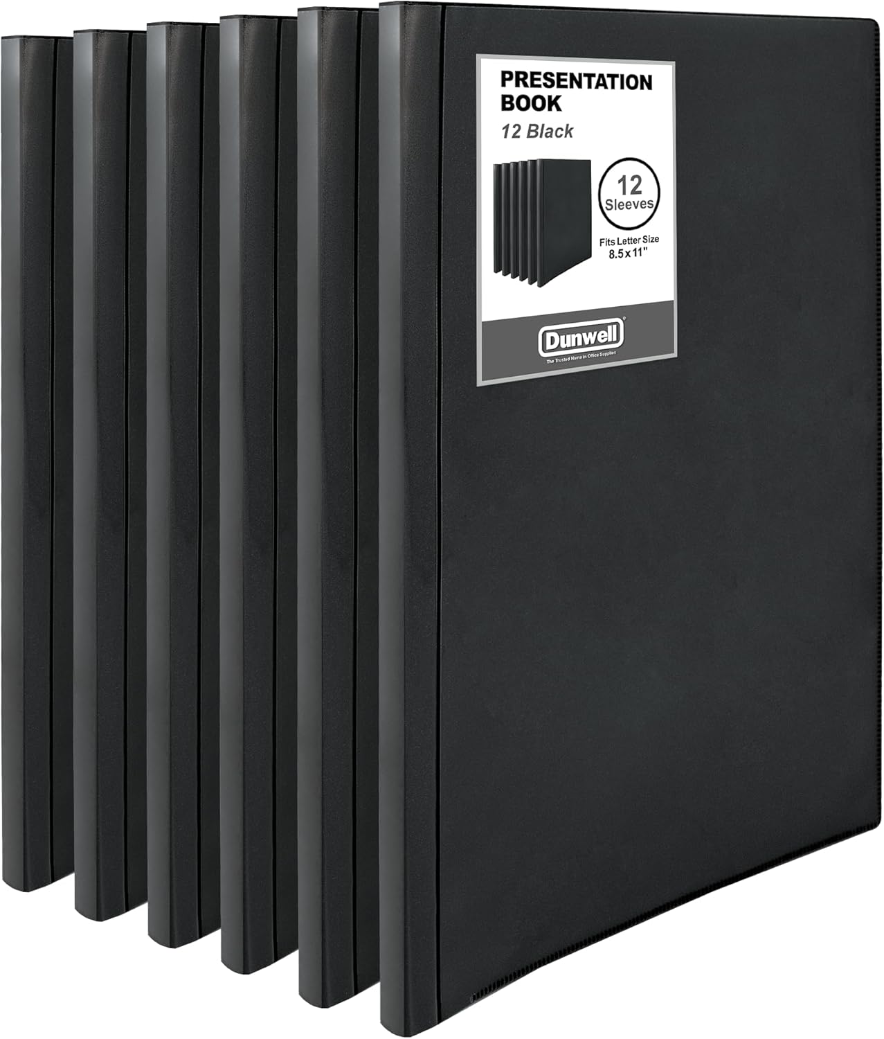 Dunwell Presentation Binder 12-Pocket for Documents and Photos