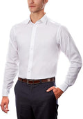 Calvin Klein Men's Solid Dress Shirt with Stretch for Easy Care