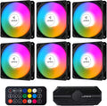 120mm Black Computer Case Fan with ARGB Sync - High Airflow