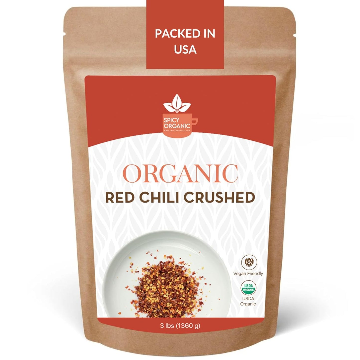 Robust Organic Crushed Red Pepper Flakes for Spicy Dishes