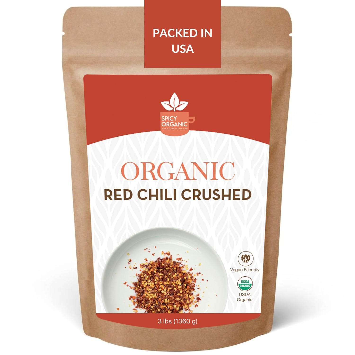 Robust Organic Crushed Red Pepper Flakes for Spicy Dishes