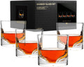 Grand Canyon Heavy Crystal Whiskey Glasses Gift Set for Men