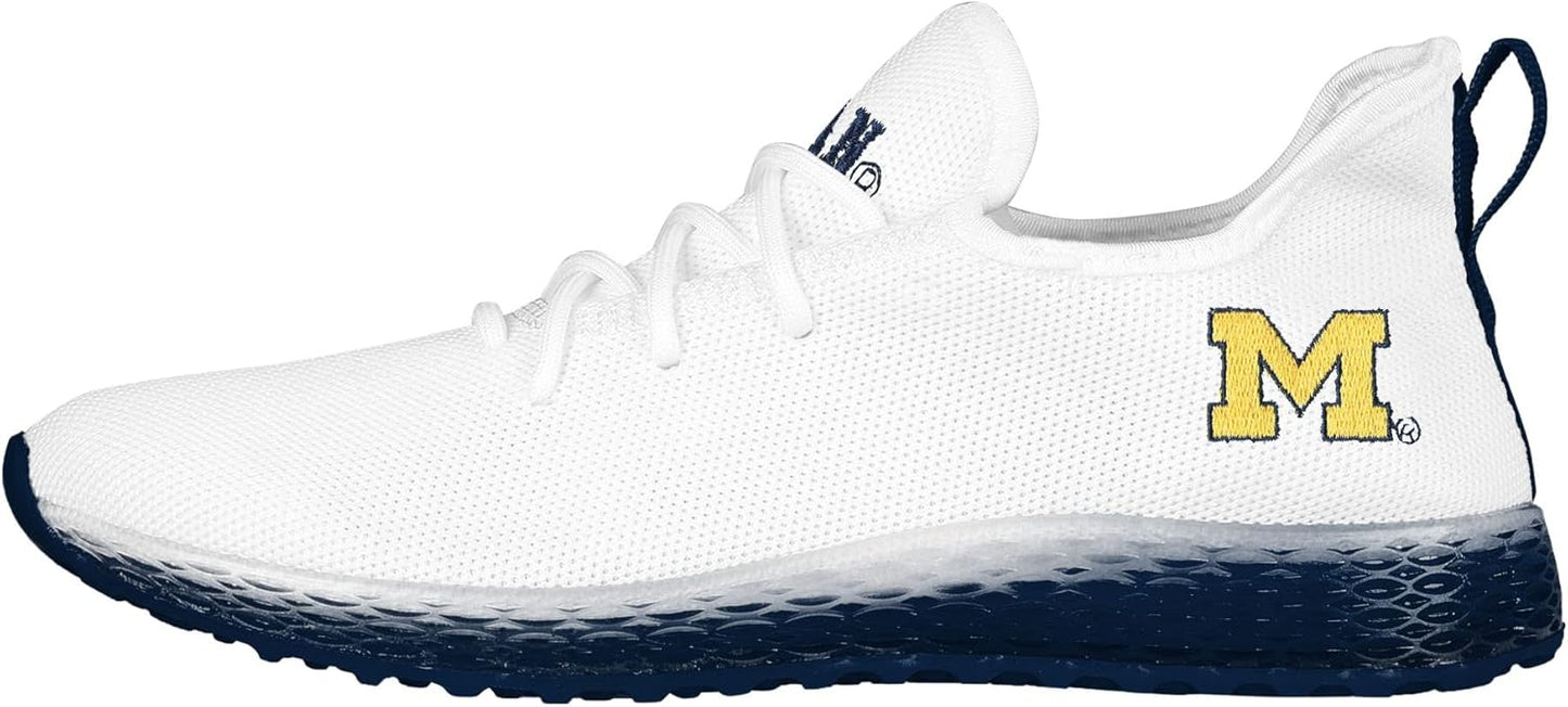 FOCO Men's NCAA College Team Logo Athletic Shoes for Fans