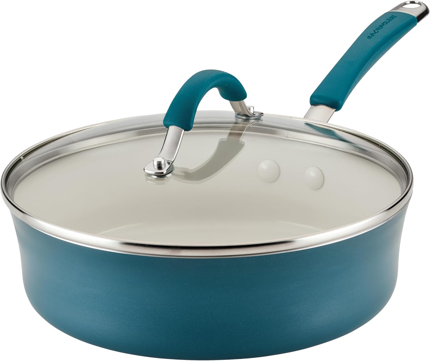 Rachael Ray Cucina Ceramic Nonstick Saute Pan for Healthy Cooking