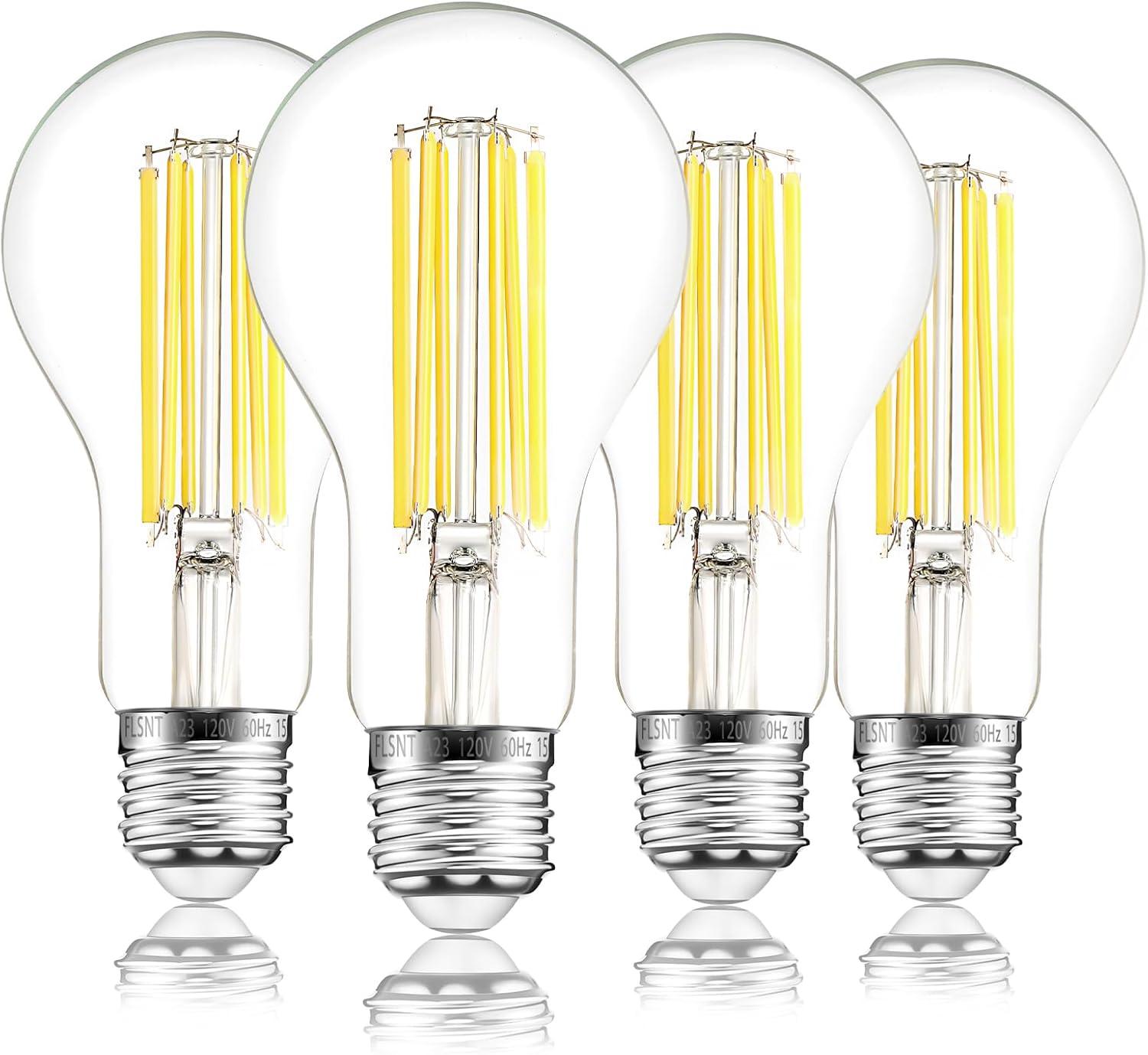 FLSNT 200W Equivalent A23 LED Light Bulbs for Bright Lighting