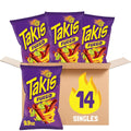 Takis Fuego Rolled Spicy Tortilla Chips - Intense Flavor Blast