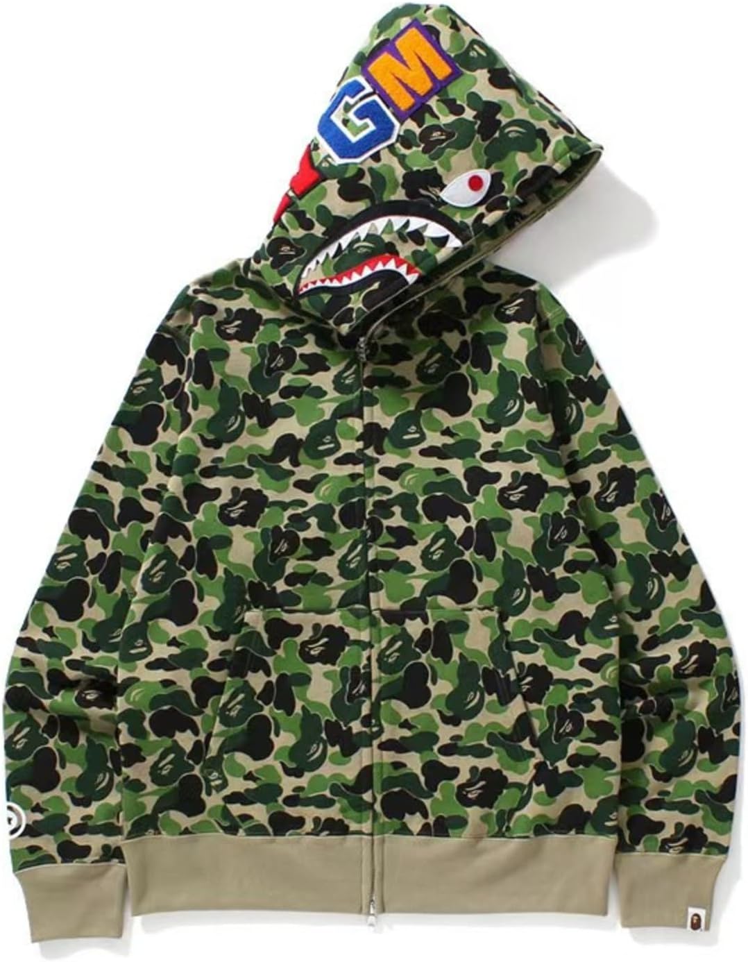 Camo Zip Hoodie: Youthful Style Boost