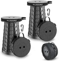 NUMANU 2PK 2025 Upgraded Collapsible Stool - Portable 18in Telescopic