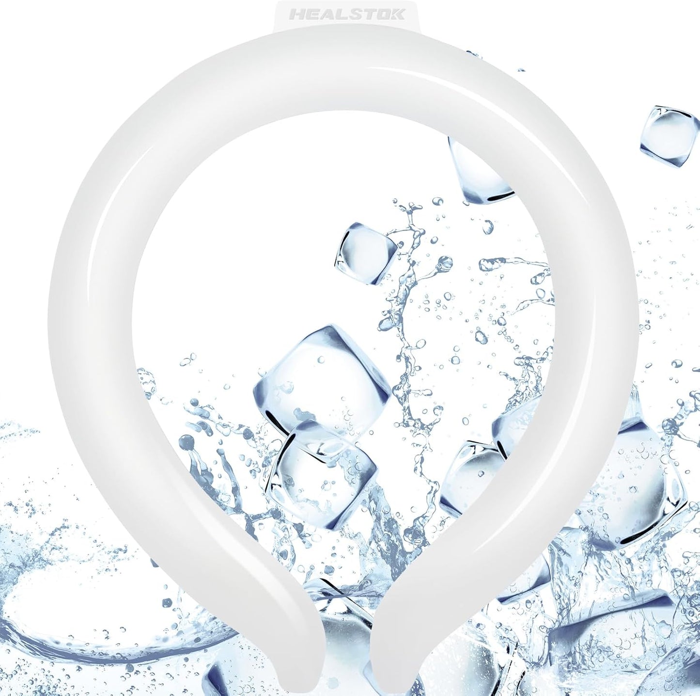 Wearable Cooling Neck Wrap | Reusable Ice Ring | HEALSTOK