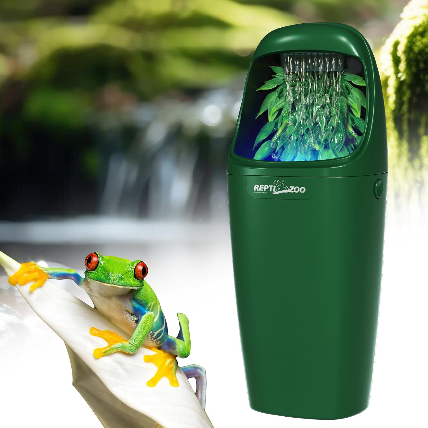 Automatic Chameleon Drinking Fountain for Reptiles and Amphibians