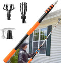 26ft Reach Light Bulb Changer for High Ceilings - Telescopic Pole