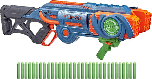 Nerf Elite 2.0 Flipshots Flip-32 Blaster with 32 Dart Barrels