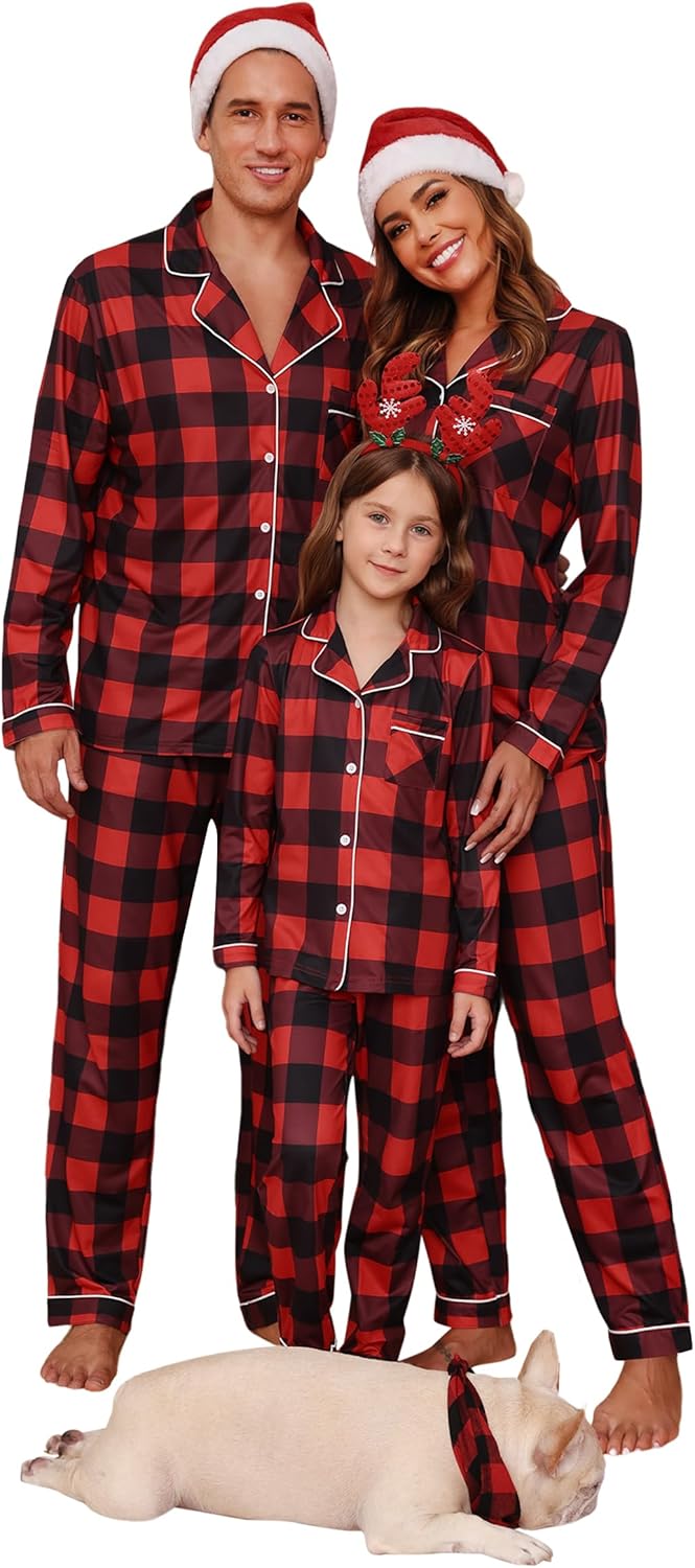 Family Christmas Matching Pajamas Set for Festive Celebrations