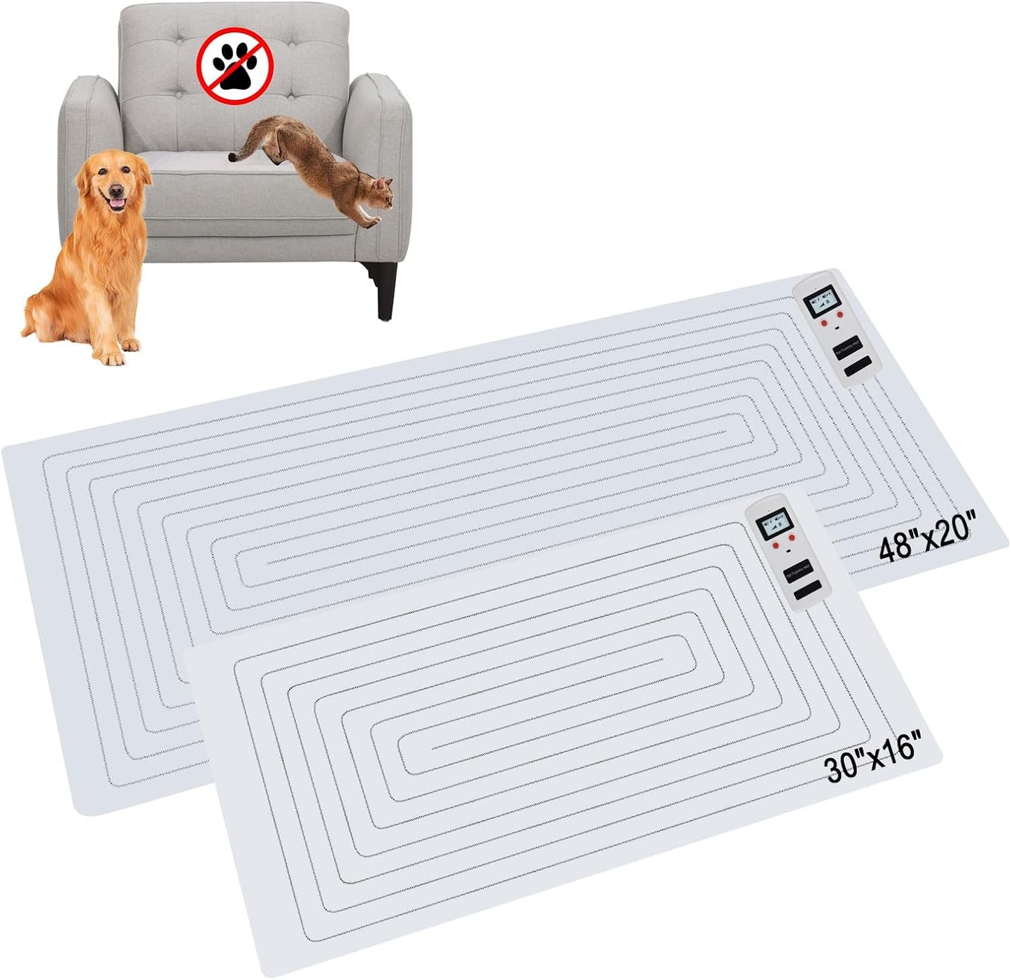 SEERWAY Scat Pet Shock Mat for Dogs and Cats Training Indoors
