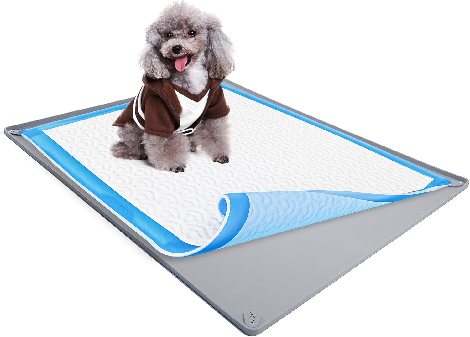 TidyFriend Dog Pee Pad Holder Tray for 30 x 36 Pee Pads