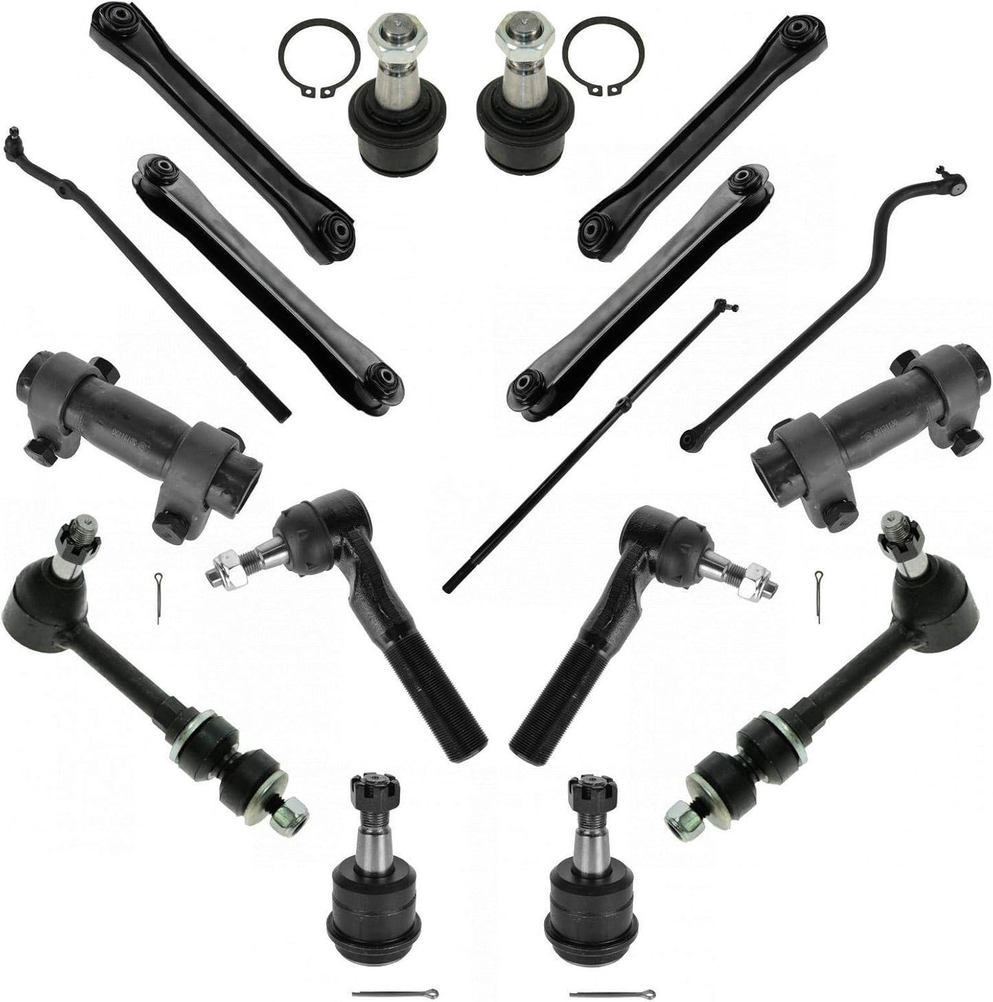 TRQ Front Steering & Suspension Kit for Dodge Ram 2500 3500