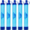 Ready Filter Personal Water Filter Straw - Ultralight 5 Pack