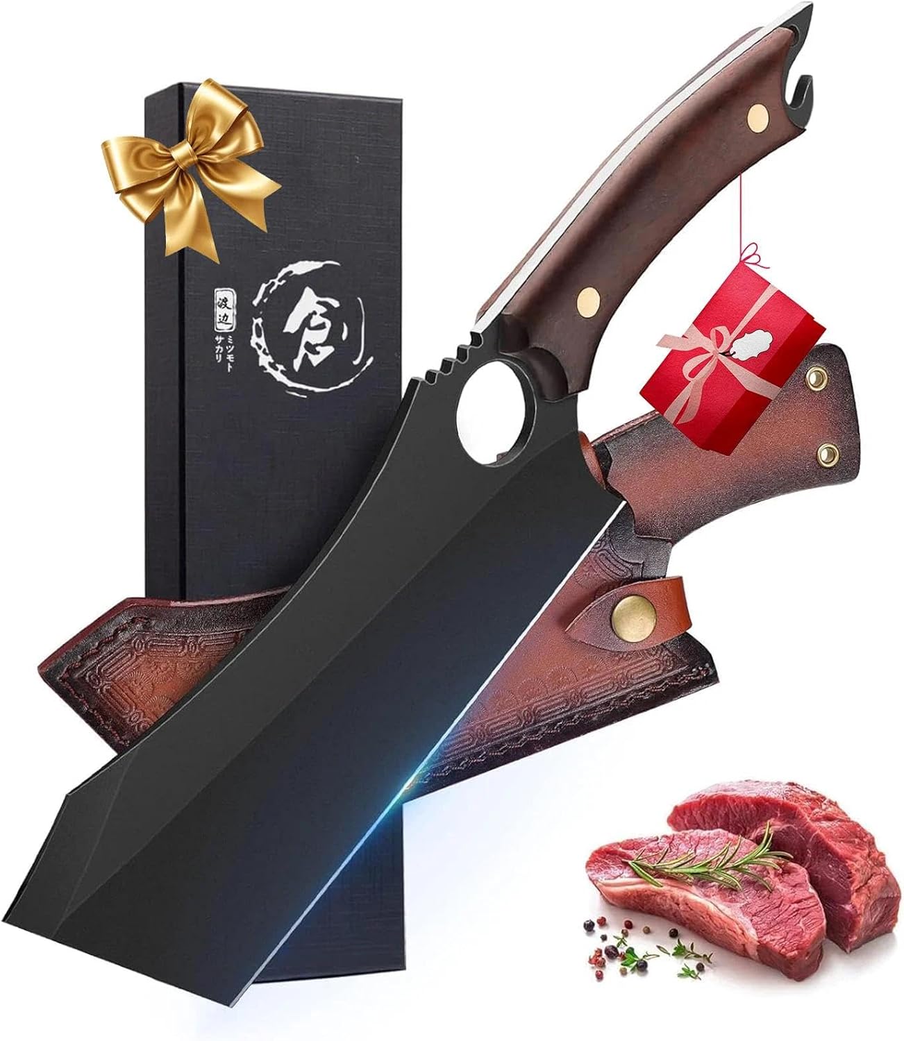 Dream Reach Meat Cleaver - High Carbon Steel Kitchen Knife