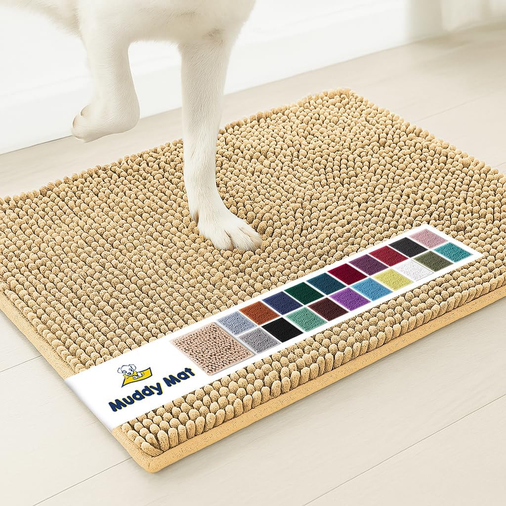 Muddy Mat Highly Absorbent Microfiber Door Mat for Pets