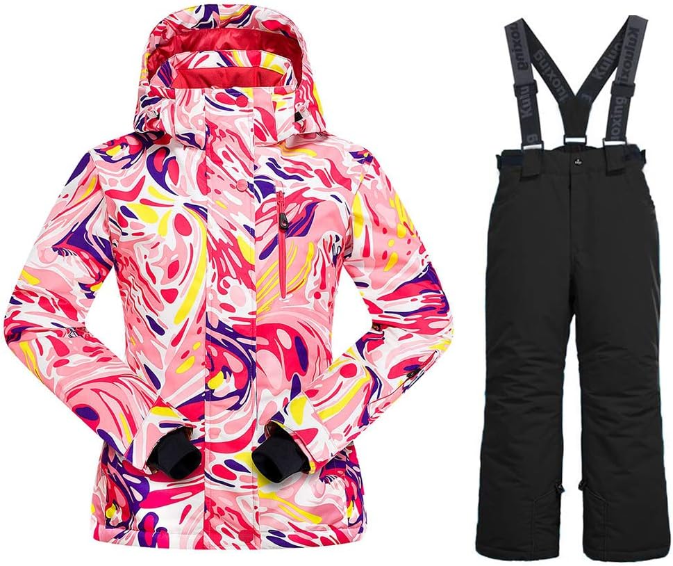 HOTIAN Boys Ski Jacket Snow Jacket Pants Suits for Winter Fun