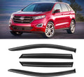 Window Rain Guards for 2015-2025 Ford Edge - Vent Visor 4-Piece Set