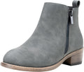 Women's 905 Ankle Boots Low Heel Short Booties - Wide Widths Available