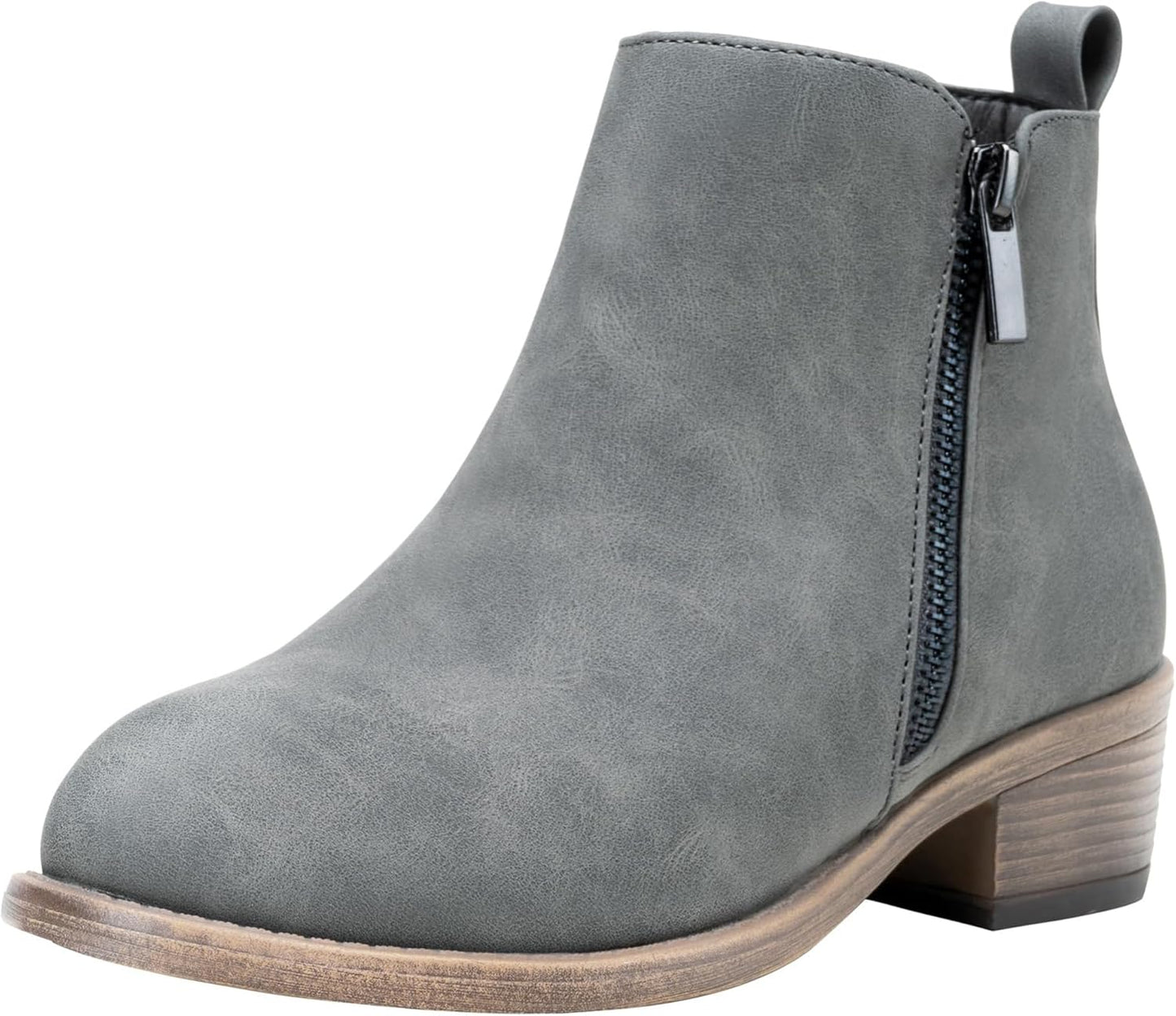 Jeossy Women's 905 Ankle Boots: Classic Low Heeled Booties