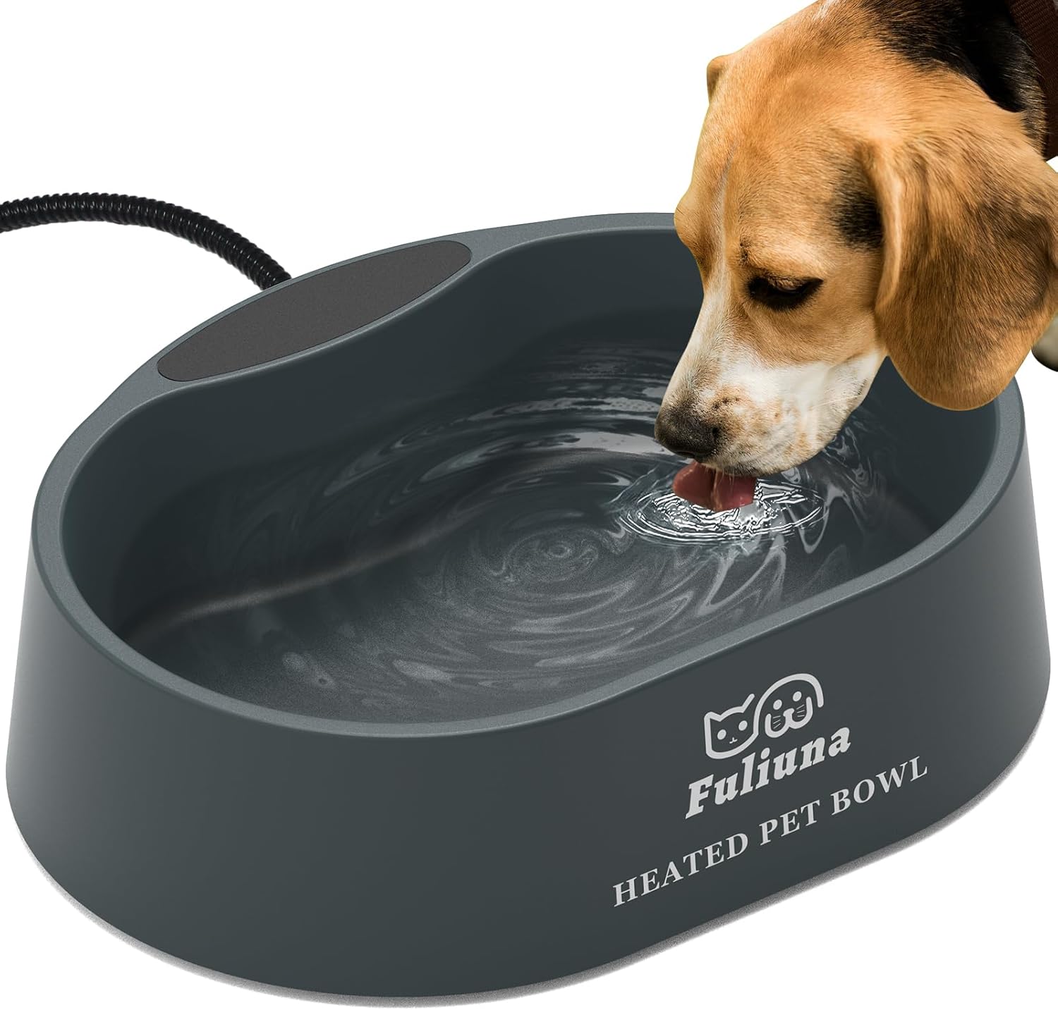 Outdoor Heated Water Bowl, Keep Pets Hydrated in Winter