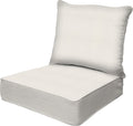 Honeycomb Outdoor Deep Seat Cushion Set 24 x 23 - Weather Resistant