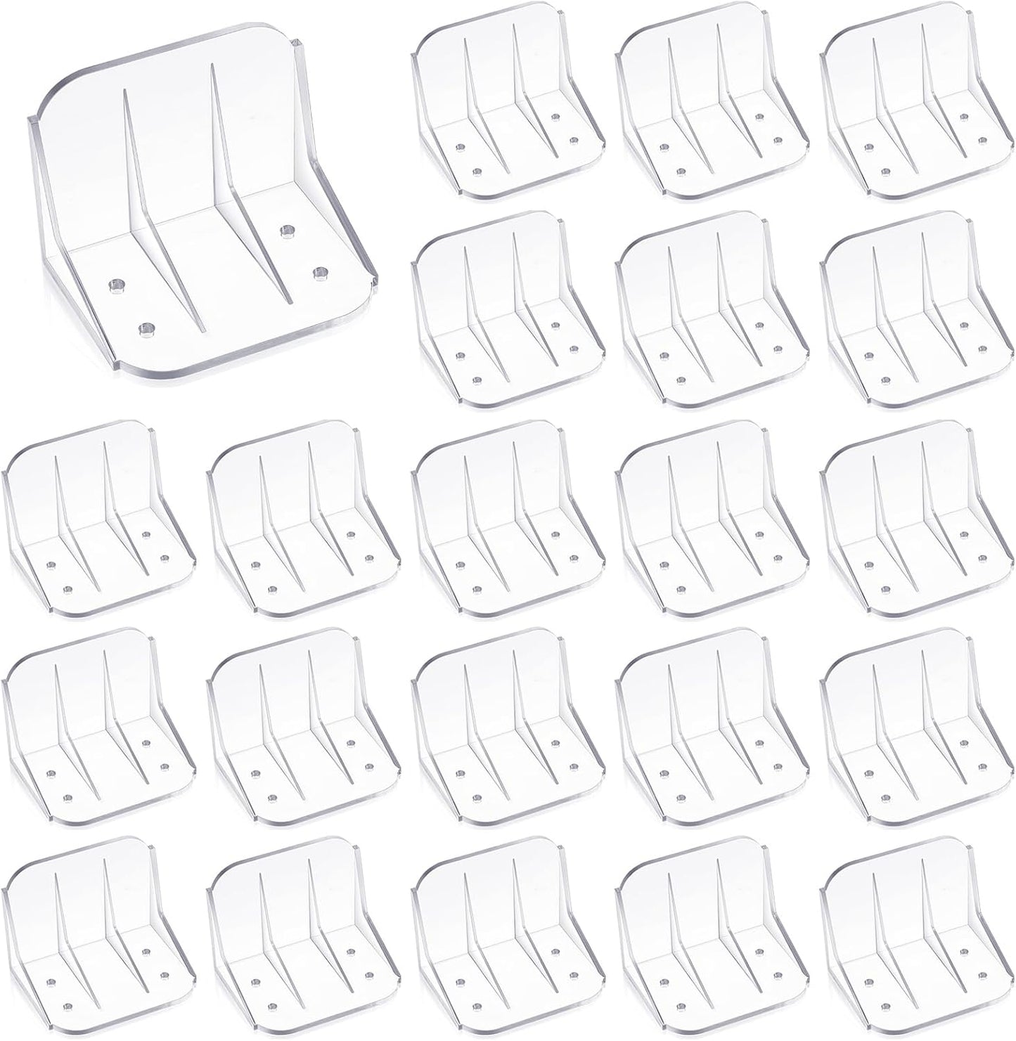 Large Snow Guards for Metal Roofs - 25 Pack Jumbo Ice Stops