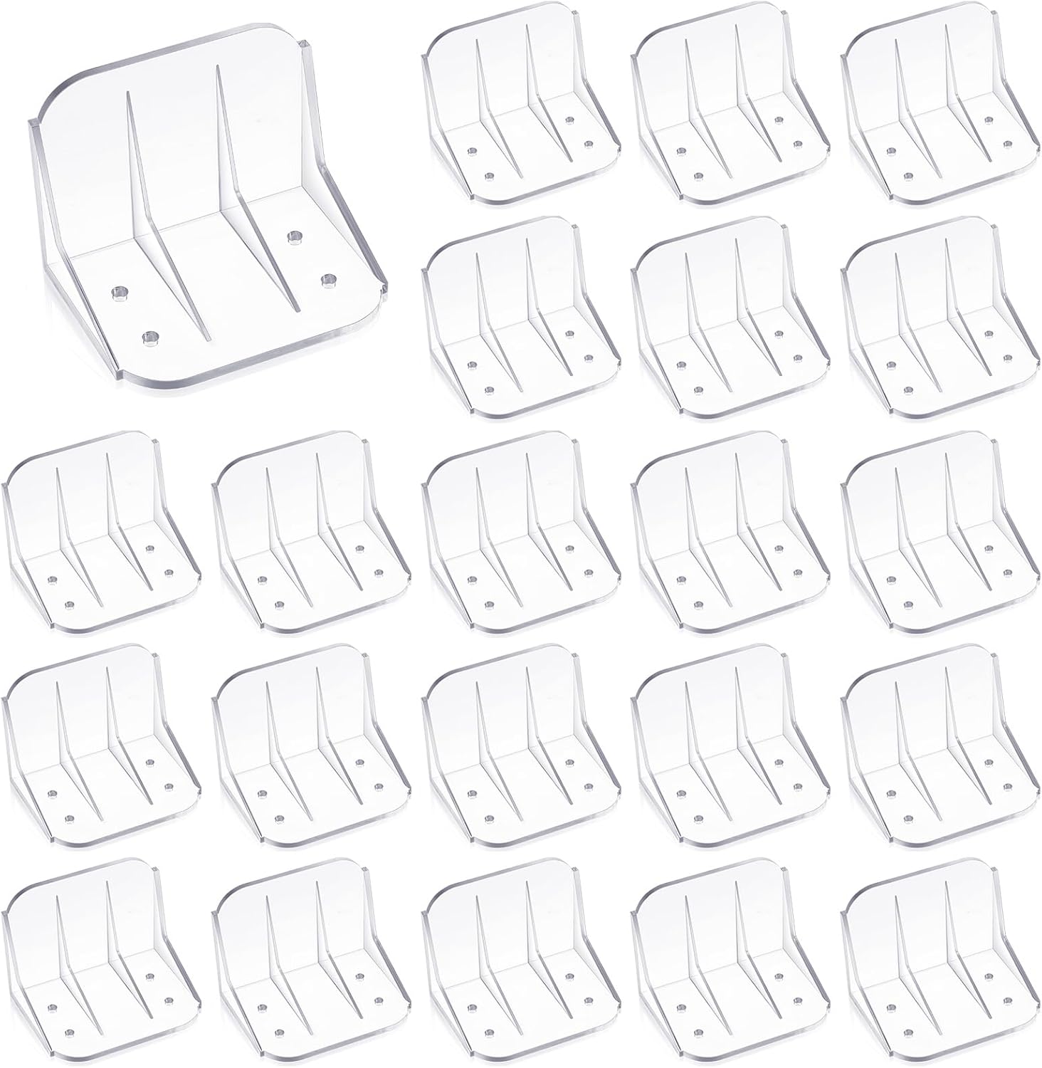 Large Snow Guards for Metal Roofs - 25 Pack Jumbo Ice Stops
