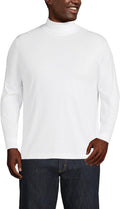 Mens Super-T Cotton-Blend Turtleneck Shirt - Comfortable Everyday Wear