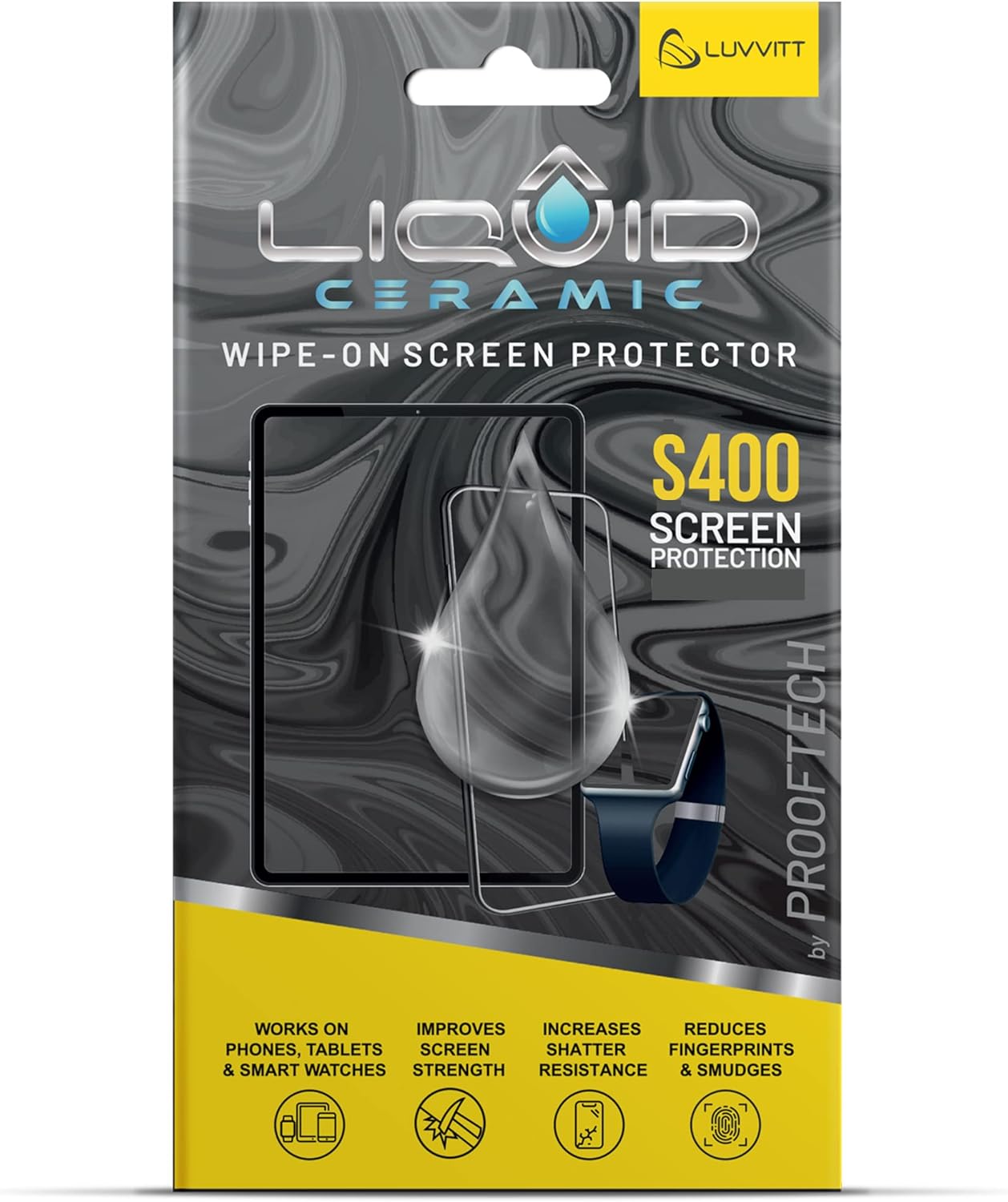 LIQUID CERAMIC Glass Screen Protector for Phones and Tablets
