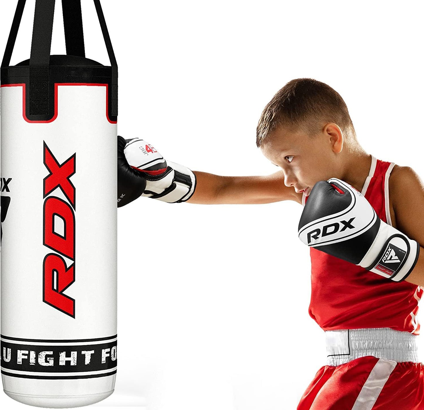 RDX Kids 2FT Punching Bag Set - Durable Leather