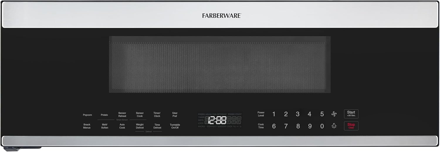 Powerful & Space-Saving Farberware Microwave