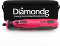 Diamondg Cordless Dog Nail Grinder with LED Tip - Quiet 4hr Runtime 8V