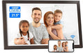 Large Digital Picture Frame 21.5-in FHD IPS - Easy WiFi Sharing