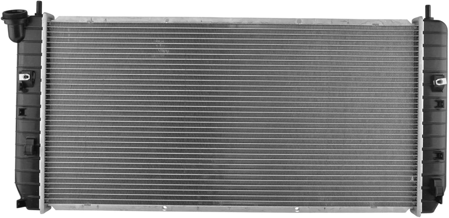 TRQ Radiator Assembly Aluminum Core for 2006-2008 Buick Lucerne