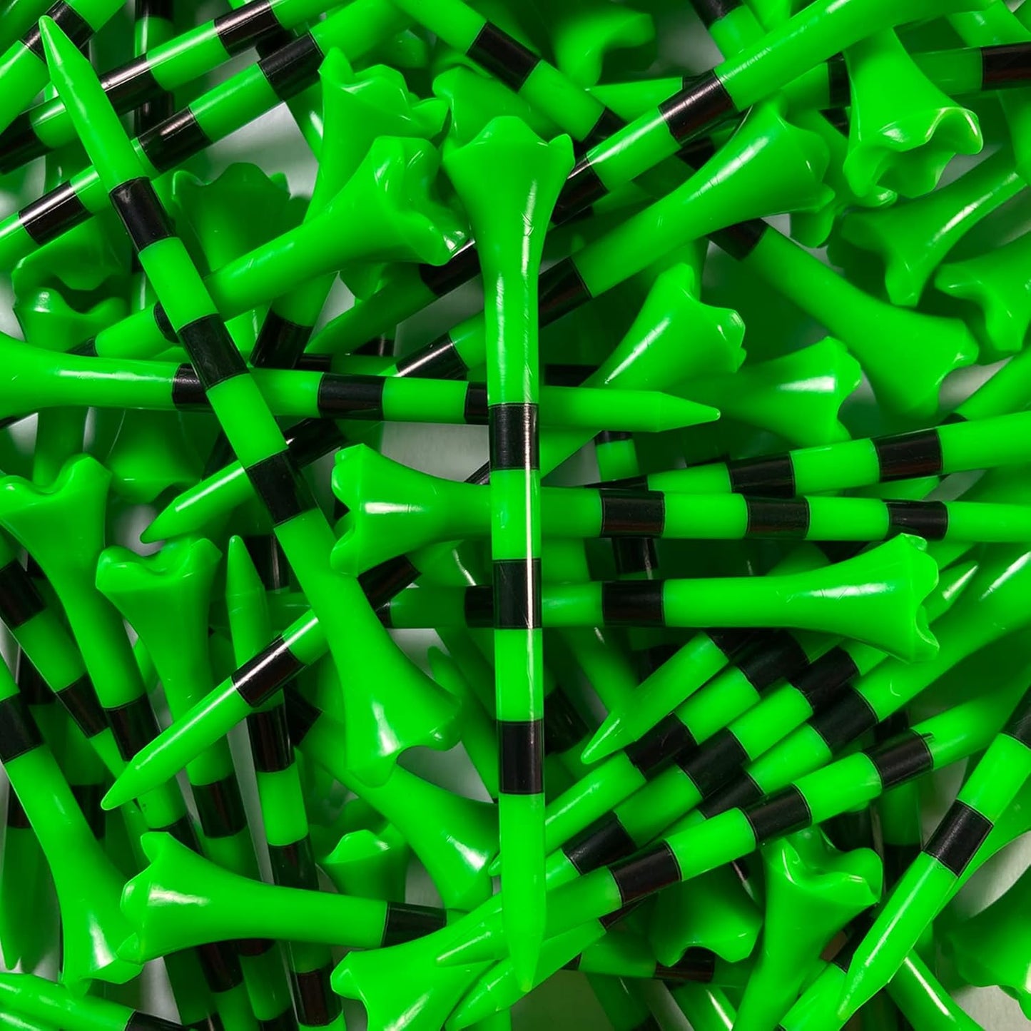 Hit the Green with Pride: 3-1/4 Striped Golf Tee - 100 Count