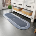 MontVoo Bath Mat Runner 17 x50 - Quick Dry Non Slip Bathroom Rug