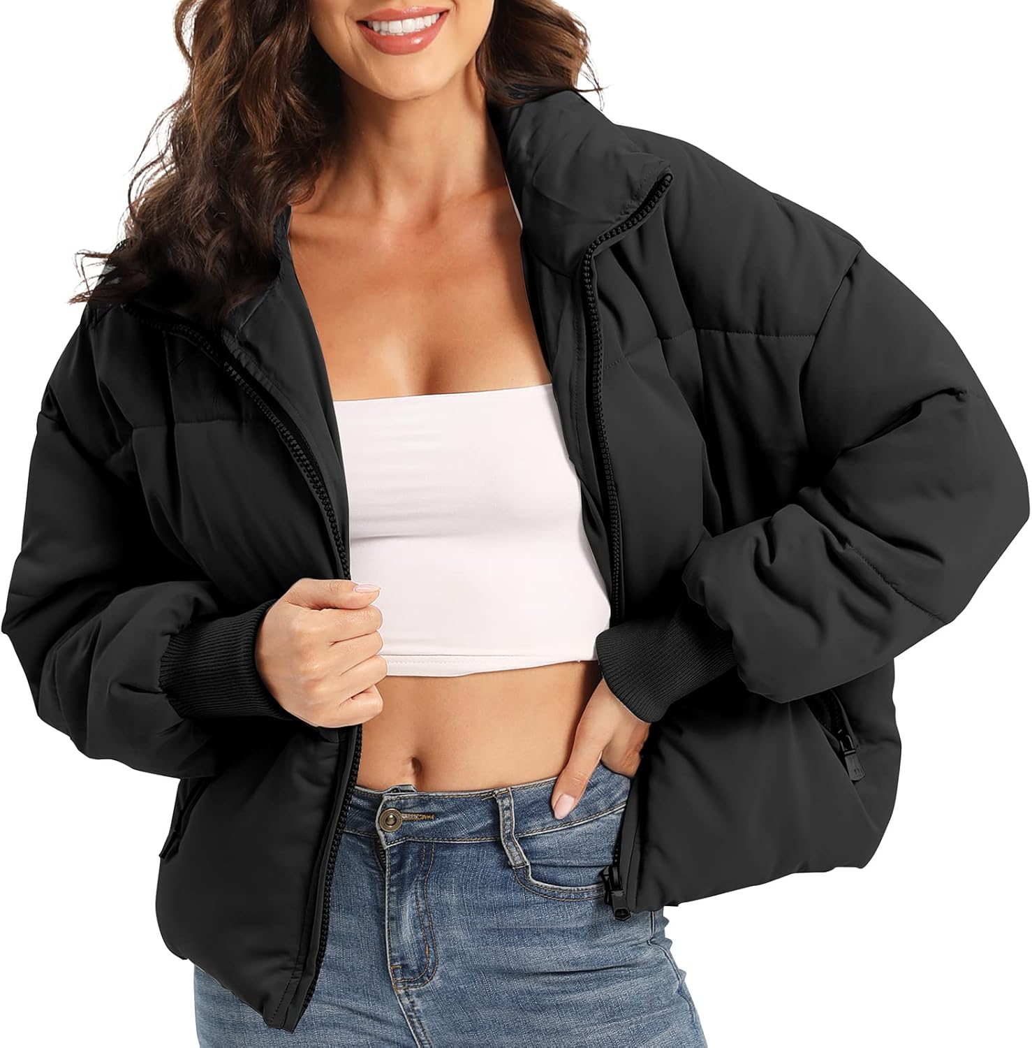 Women's Winter Coat Puffer Jacket for Snow Warm and Style