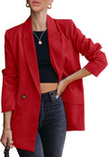 Blazer Jackets for Women Work Casual Office Long Sleeve - Dressy Fit