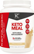 Ketologic Keto Meal Replacement Shake Powder Vanilla - Low Carb Meal