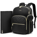 LOVEVOOK Diaper Bag Backpack Quilted - Large, Organized Travel Bag