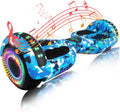 Scooter with Bluetooth & Colorful LED Lights - All Ages Ride