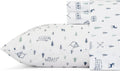 Percale Collection Sheet Set King - Crisp 100% Cotton, Lightweight