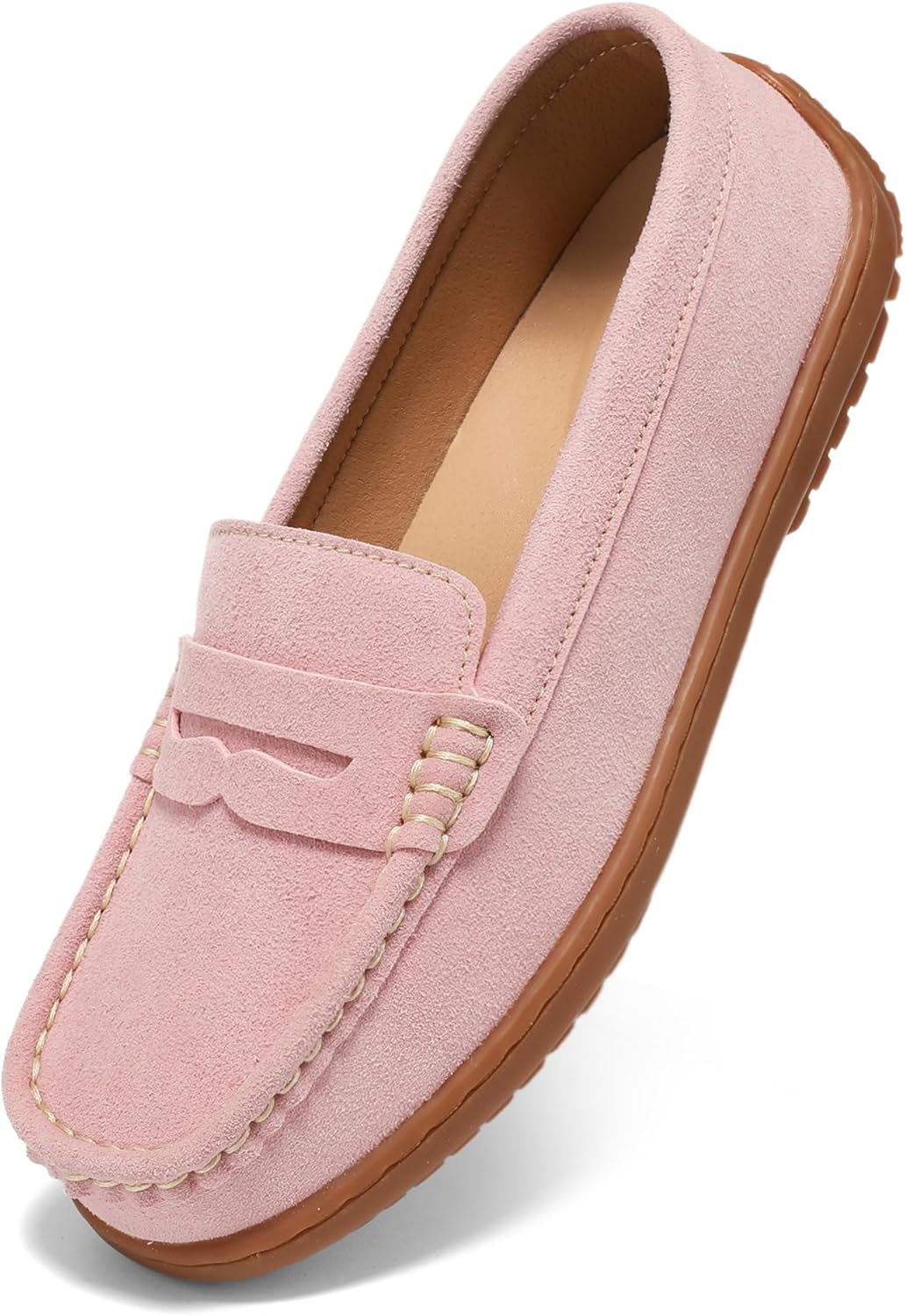 BEAUSEEN Women's Penny Loafers Slip-On for All-Day Comfort
