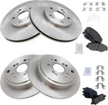Front and Rear Brake Pad & Rotor Kit for 2003-2008 Honda Pilot