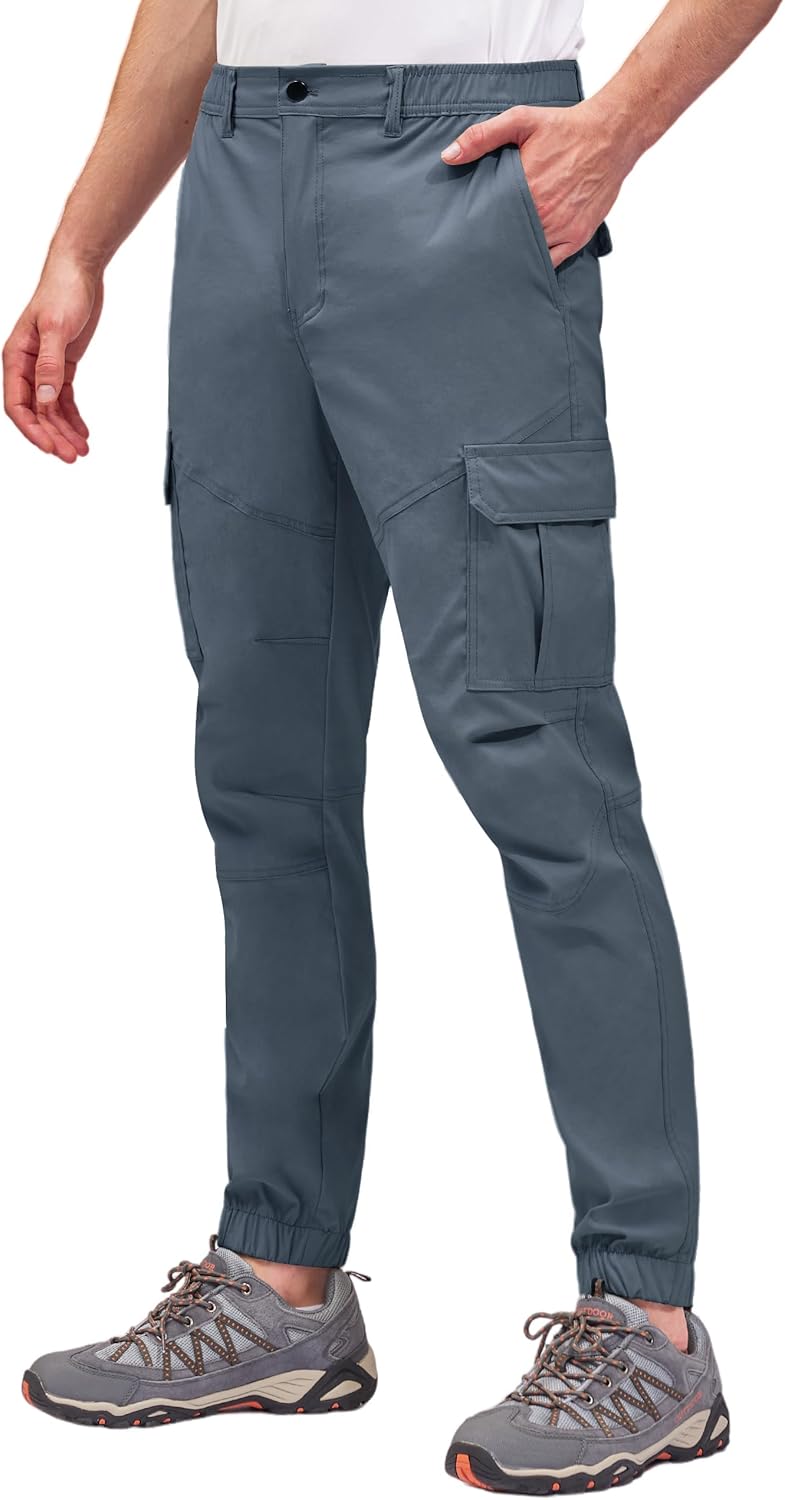 PULI Men's Waterproof Hiking Pants for Outdoor Adventures